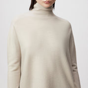 Strickpullover aus Schurwolle - 1823 - Beige