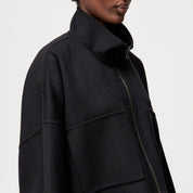 Wolljacke ELSTOW - 1000 - Schwarz