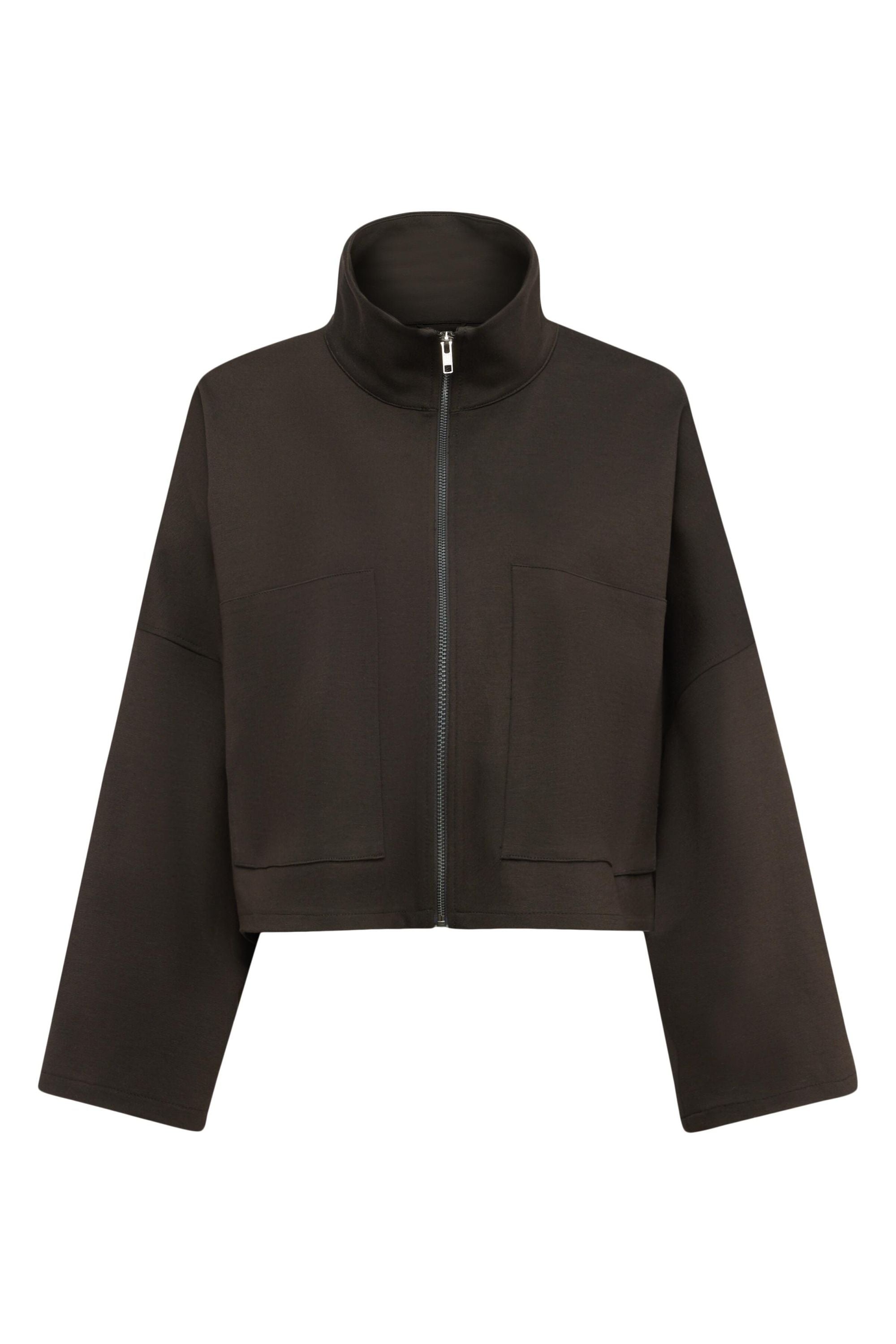 Jacke ELSTOW mit Stehkragen - 1104 - Braun