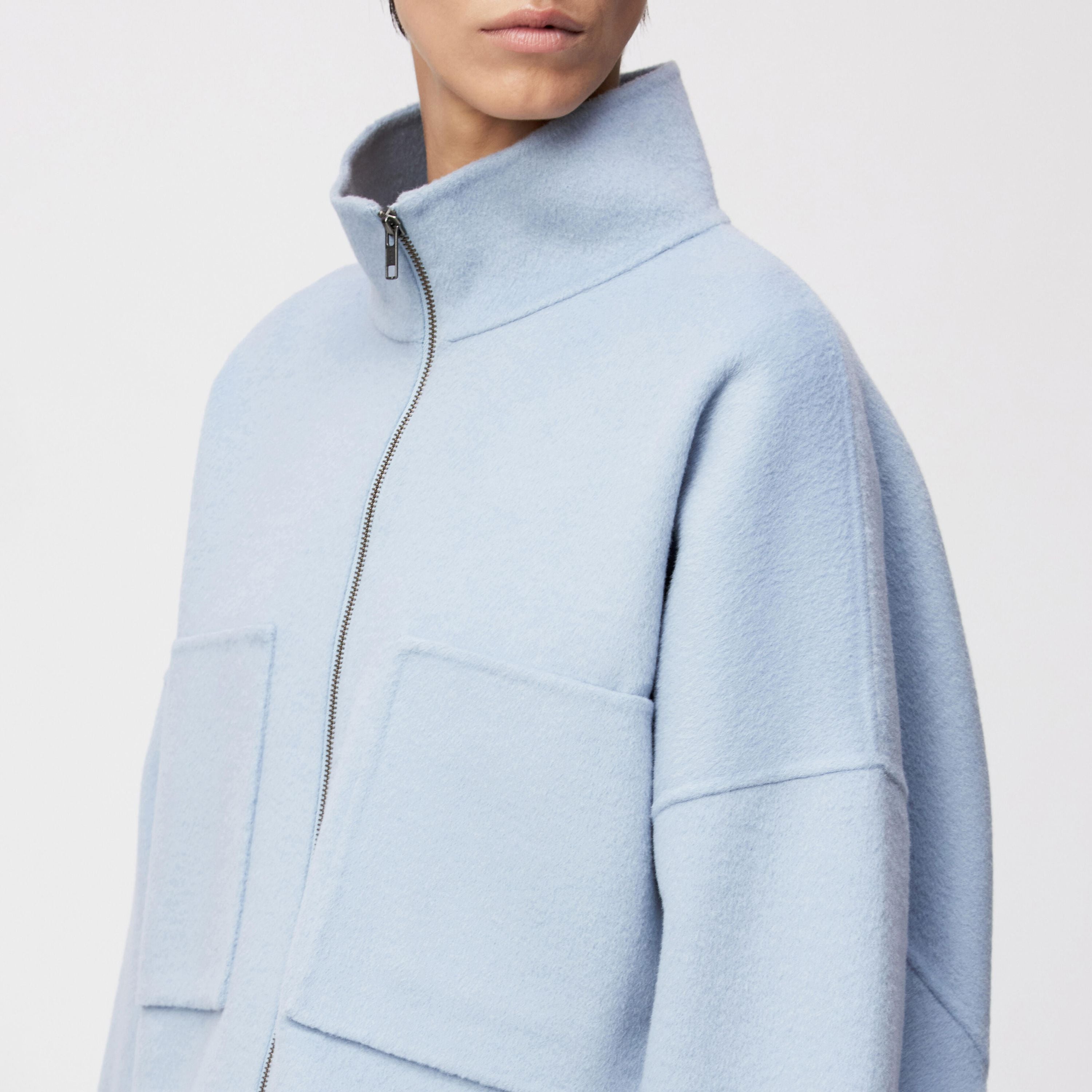 Wolljacke ELSTOW - 3905 - Blau