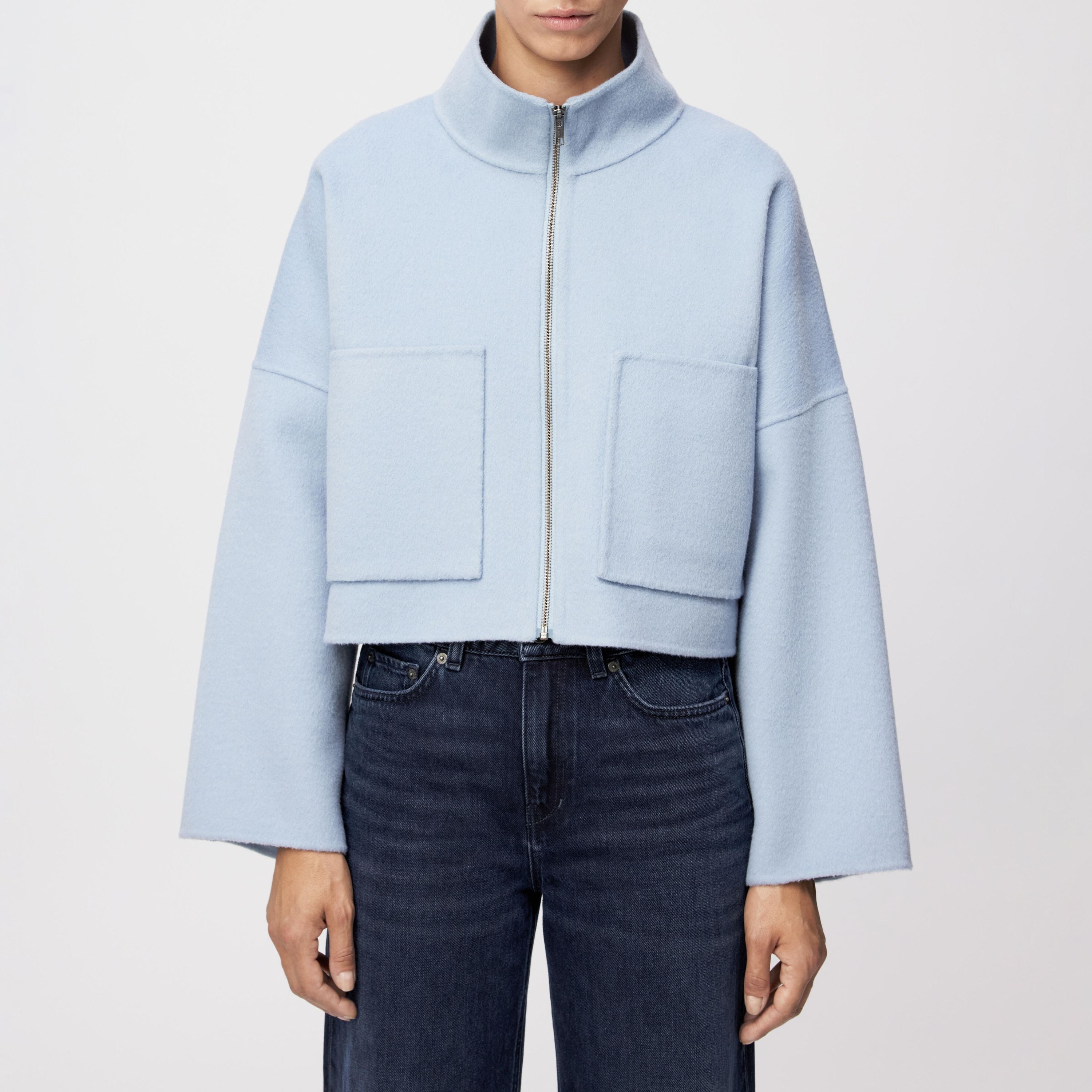 Wolljacke ELSTOW - 3905 - Blau