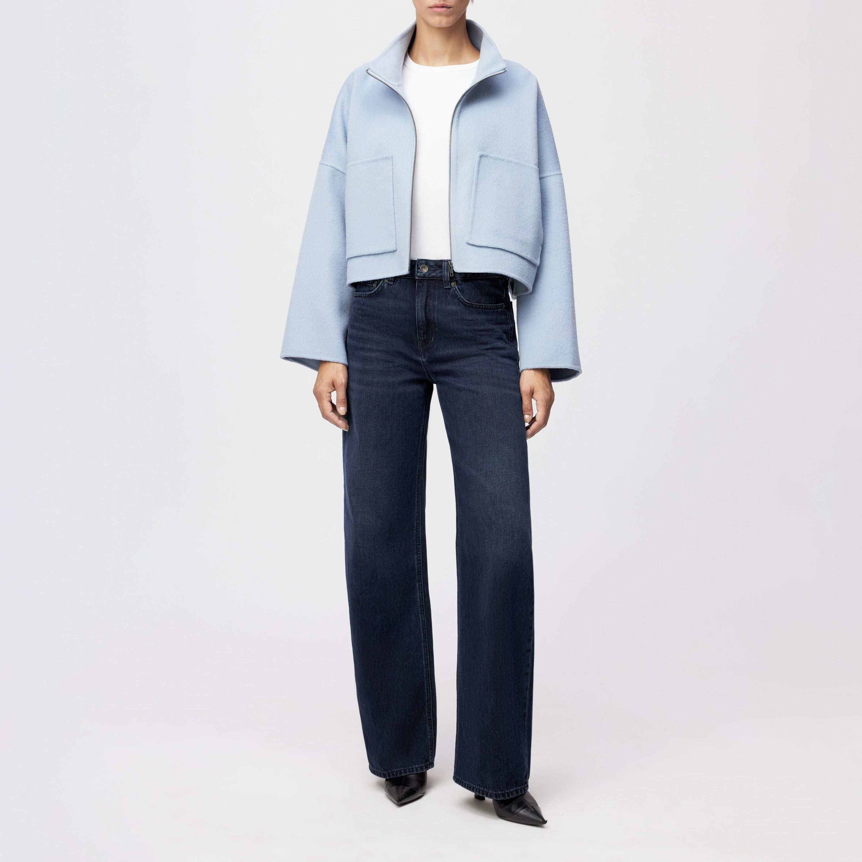 Wolljacke ELSTOW - 3905 - Blau