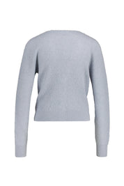 Cardigan aus Woll-Mix - 3905 - Blau