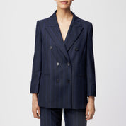 Blazer MOSSTON aus Wollmix - 3000 - Blau
