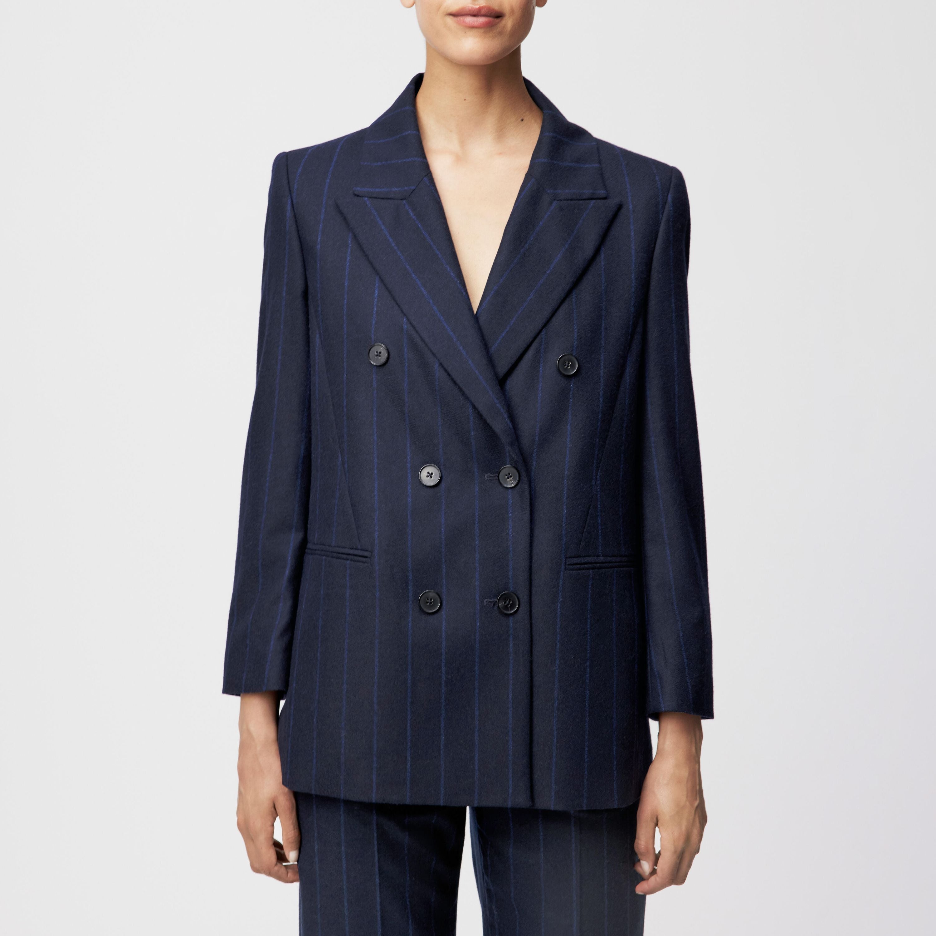 Blazer MOSSTON aus Wollmix - 3000 - Blau