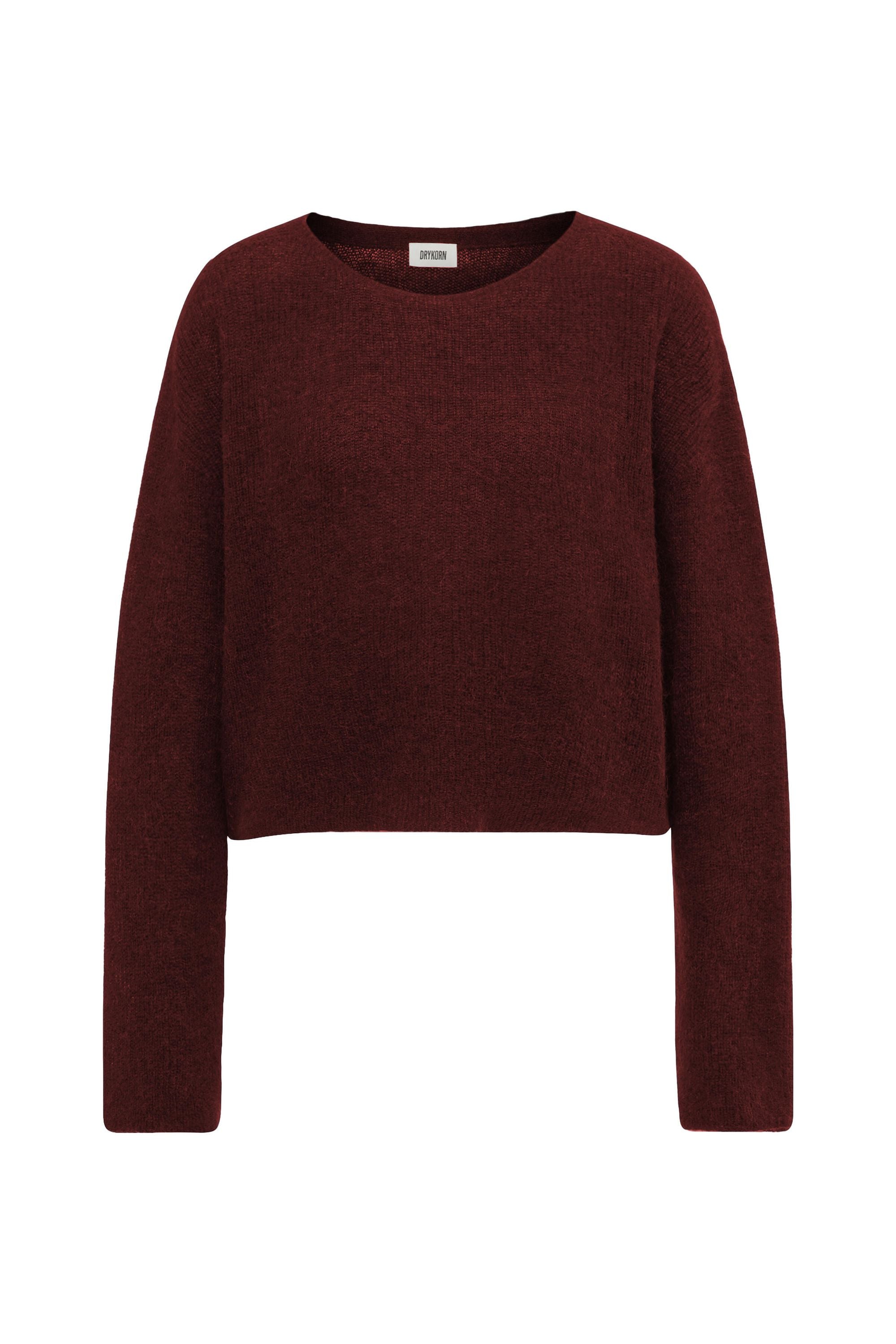 Strickpullover aus Alpakawolle - 5011 - Rot