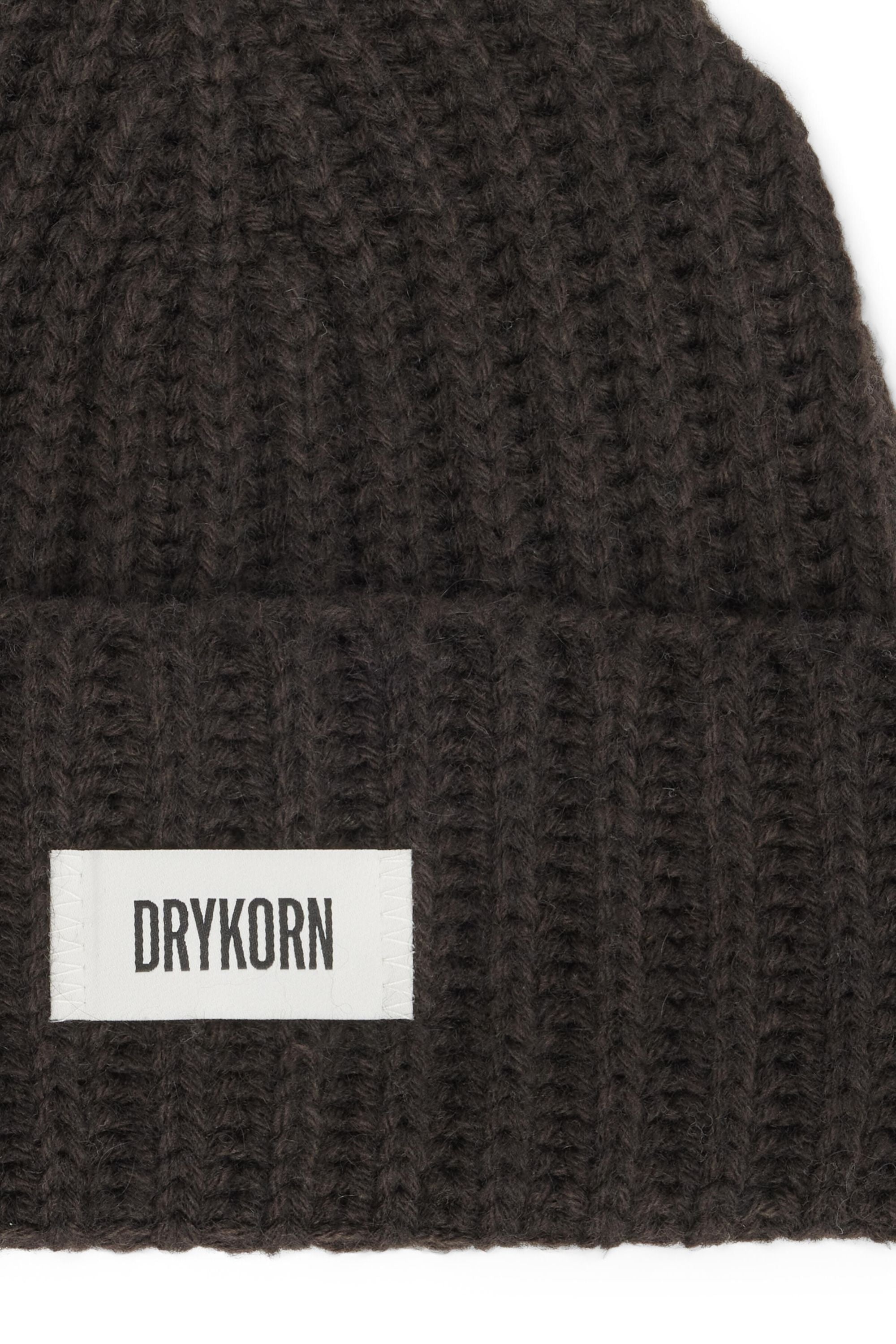 Beanie EANI in Woll-Alpakamix - 1104 - Braun