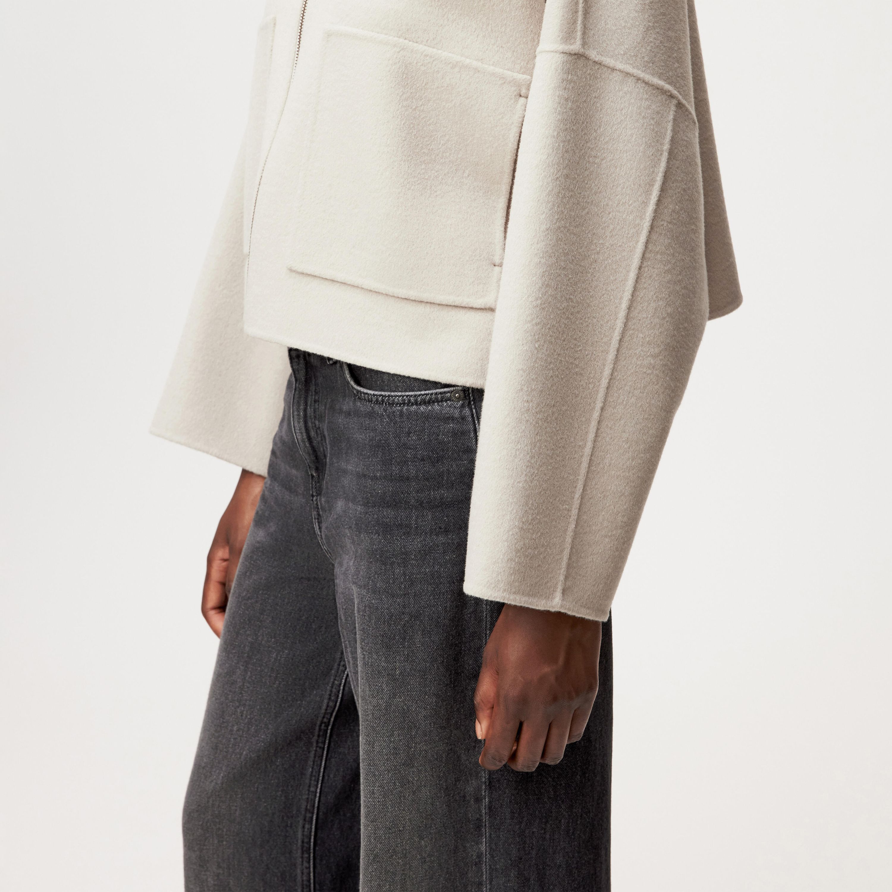 Wolljacke ELSTOW - 1823 - Beige