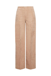 Ripp-Hose mit weitem Bein - 4802 - Braun