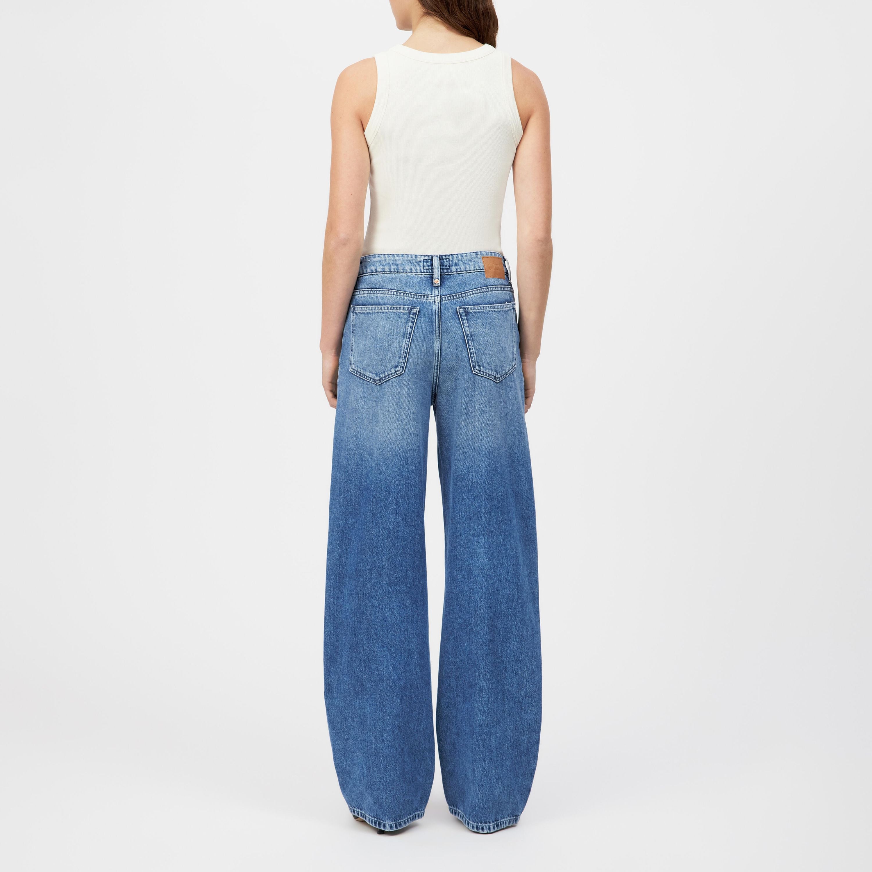Jeans MADLEY Wide Leg - 3660 - Blau
