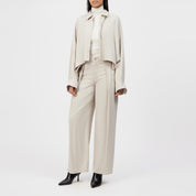 Bundfaltenhose THREW Wide Leg - 1823 - Beige