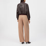 Bomberjacke MARHAM in Lederoptik - 5011 - Braun