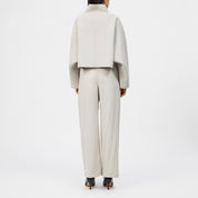 Wolljacke ARKLOW mit Stehkragen - 1823 - Beige