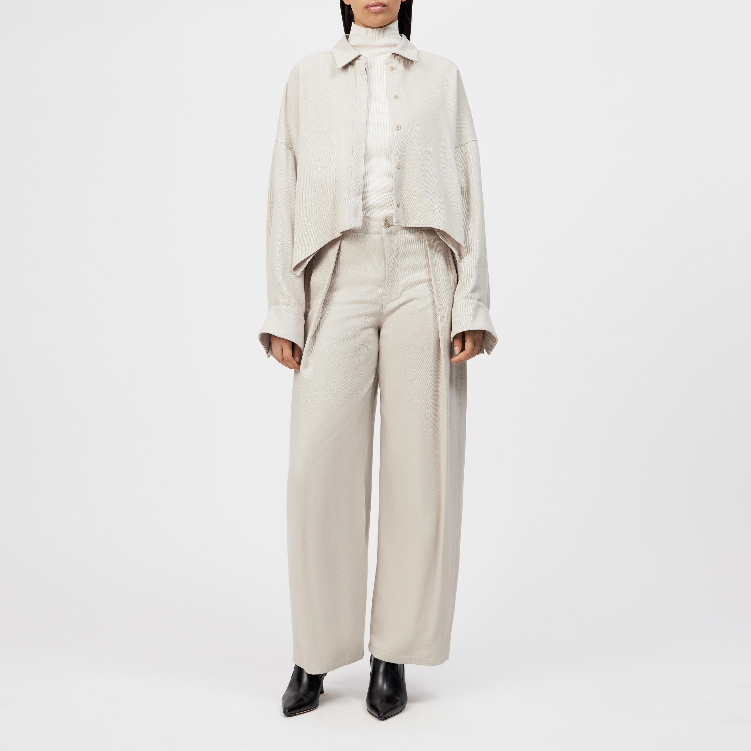 Bluse OSHIA aus Lyocell - 1823 - Beige