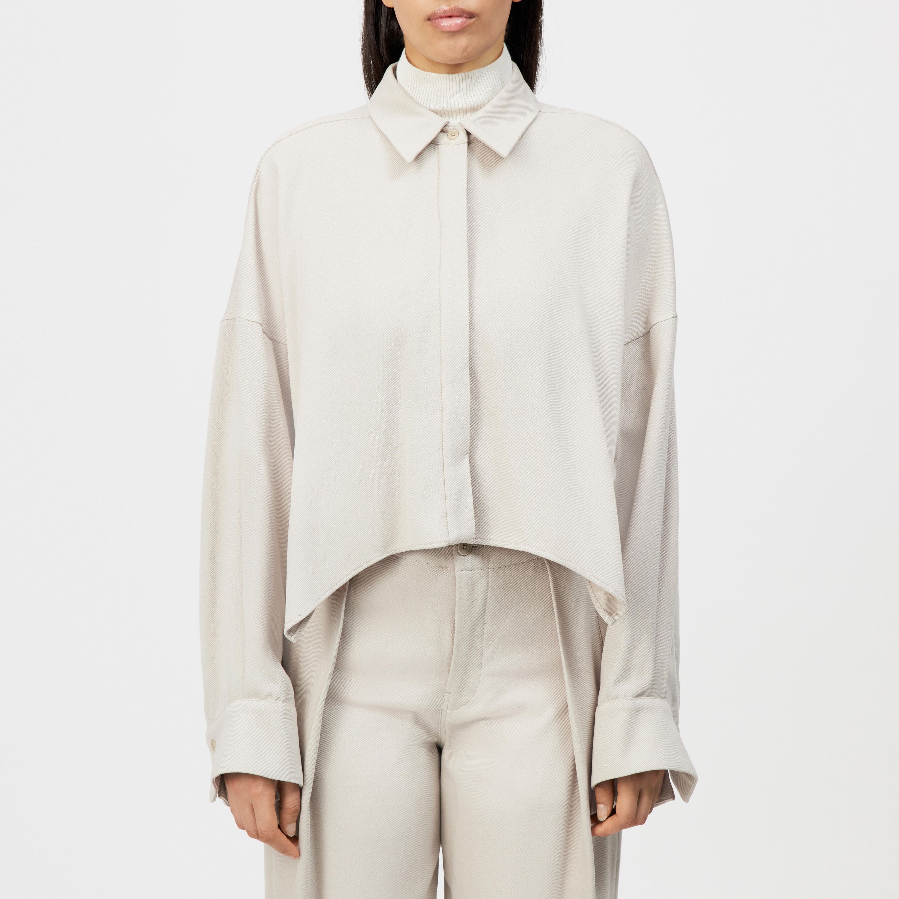 Bluse OSHIA aus Lyocell - 1823 - Beige