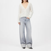 Cardigan aus Woll-Mix - 1902 - Creme