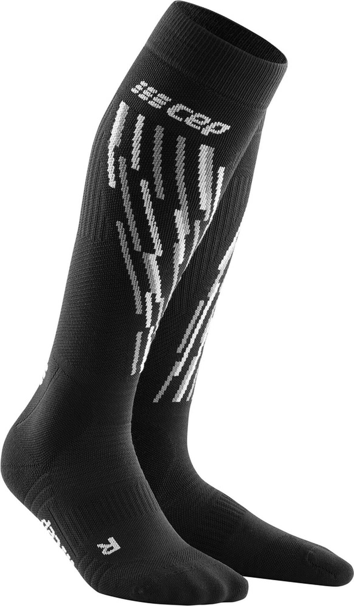 Ski thermo compression Socks - 535-black/anthracite - Grau | Schwarz