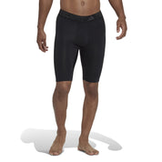 Funktionsshorts mit Logoprint - BLACK - Schwarz