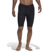 Funktionsshorts mit Logoprint - BLACK - Schwarz