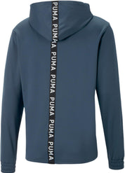 Funktions-Sweatshirt mit Kapuze - 016-DARK NIGHT - Blau