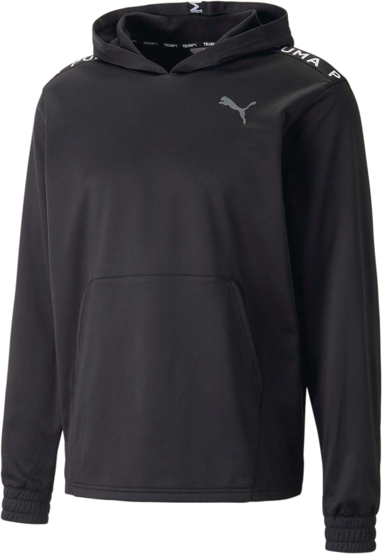 Funktions-Sweatshirt mit Kapuze - 001-PUMA BLACK - Schwarz