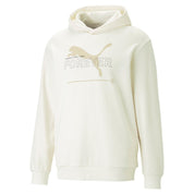 Hoodie mit Logoprint - 099-NO COLOR - Beige