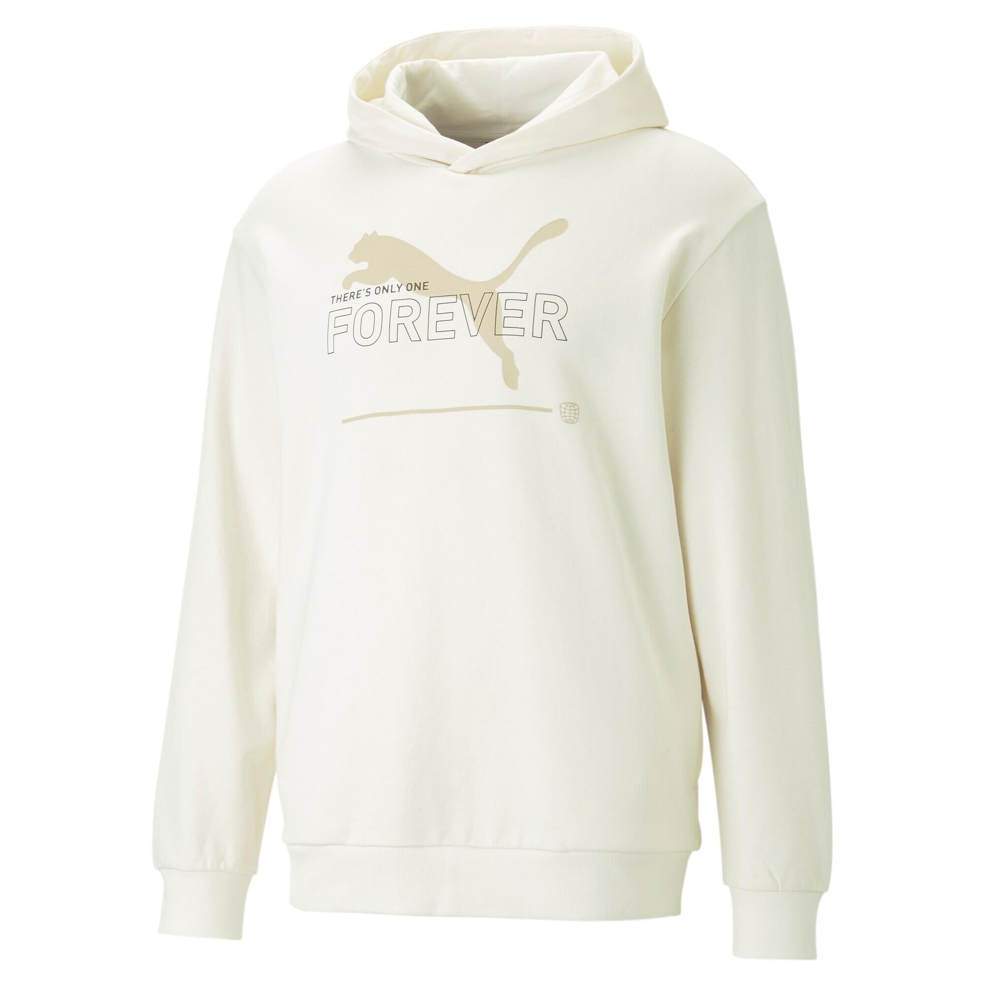 Hoodie mit Logoprint - 099-NO COLOR - Beige