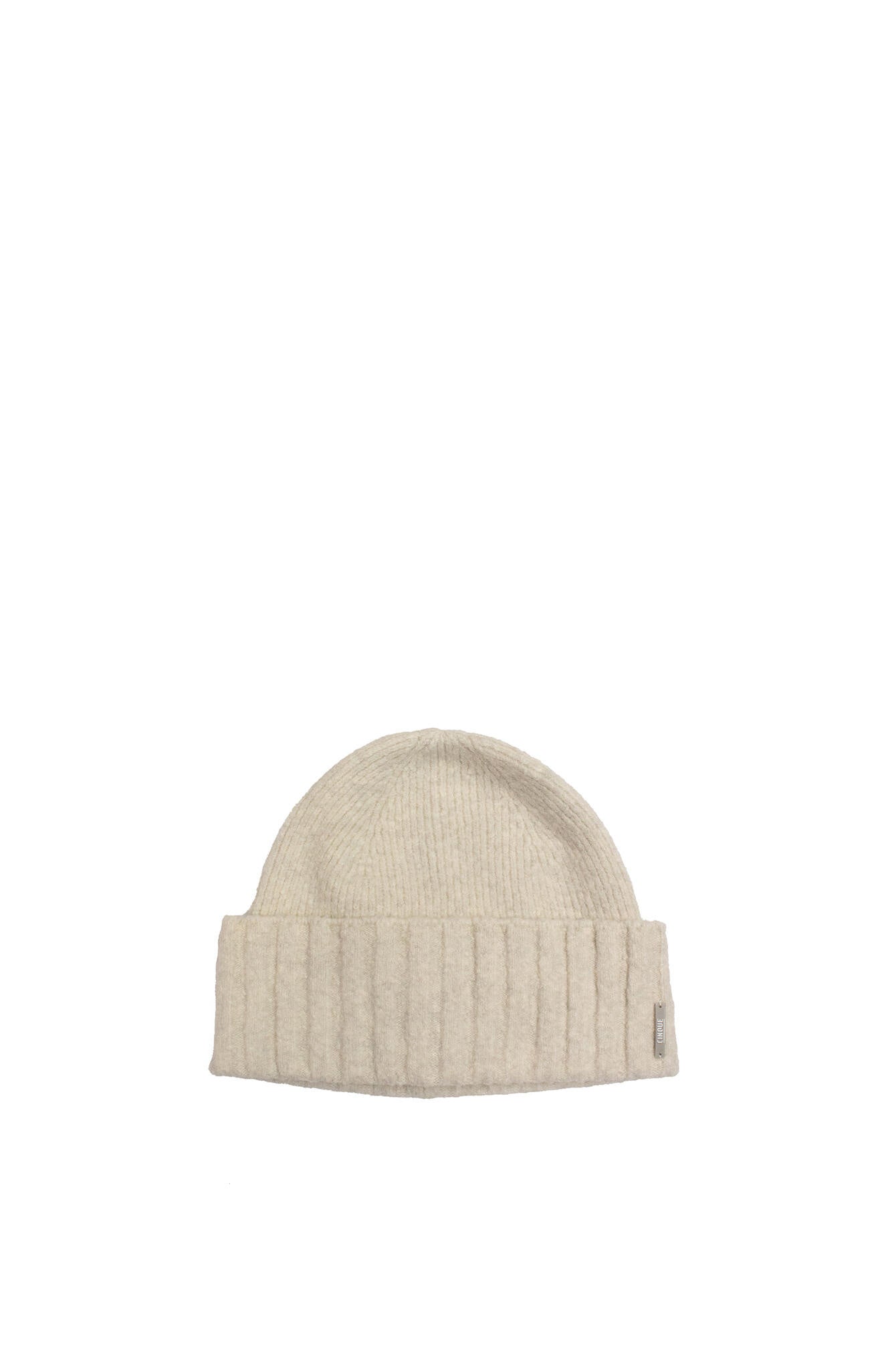 Strickmütze - 6400-ecru uni - Creme