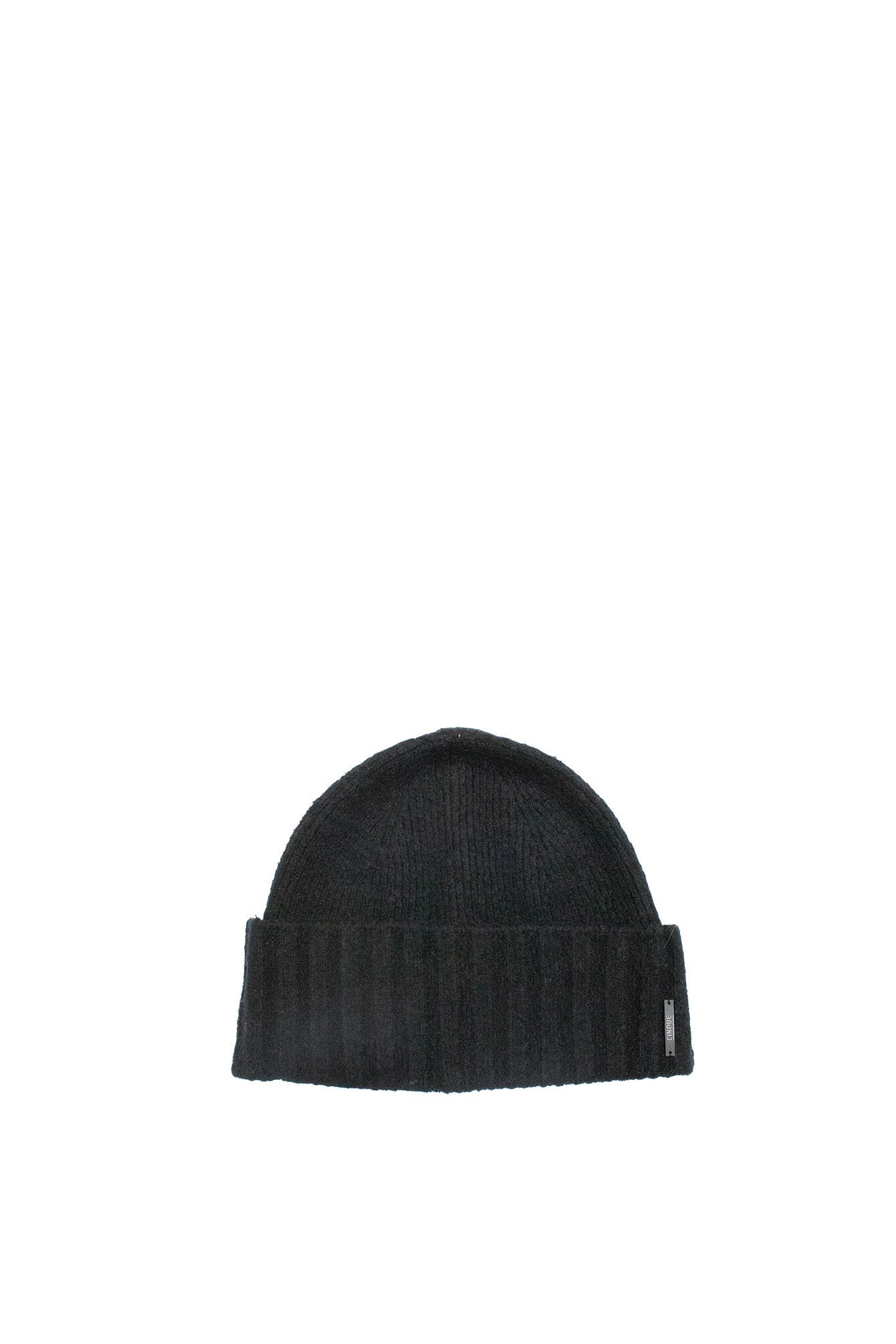 Strickmütze - 9000-black uni - Schwarz