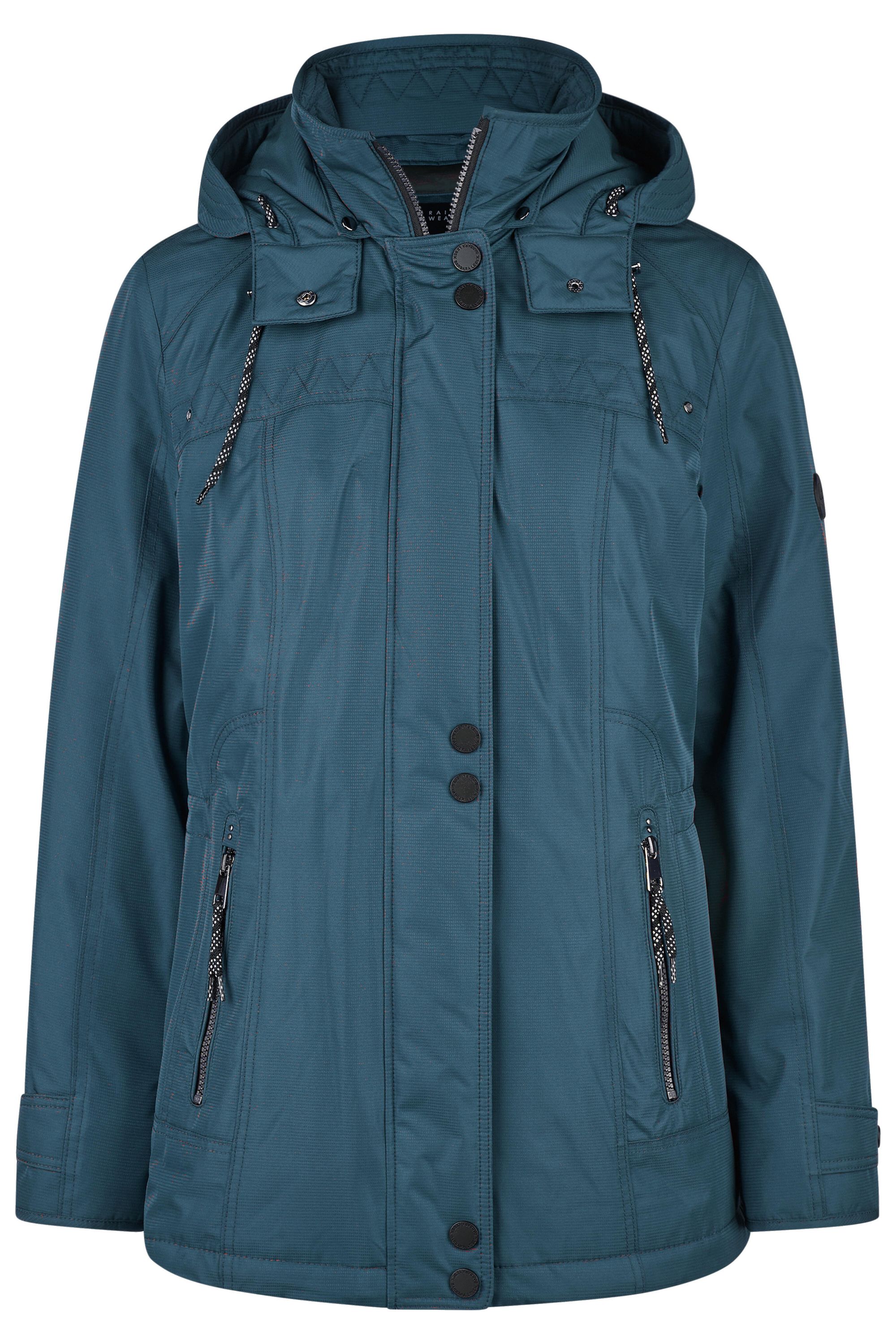 Steppjacke mit Kapuze - 850-navy - Blau