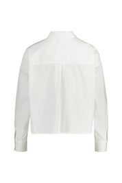 Bluse aus Baumwolle - 100 - Weiß