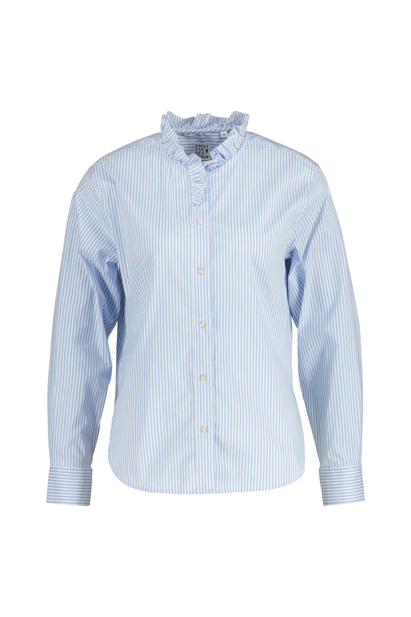 Bluse aus Baumwollmix - 681 - Blau