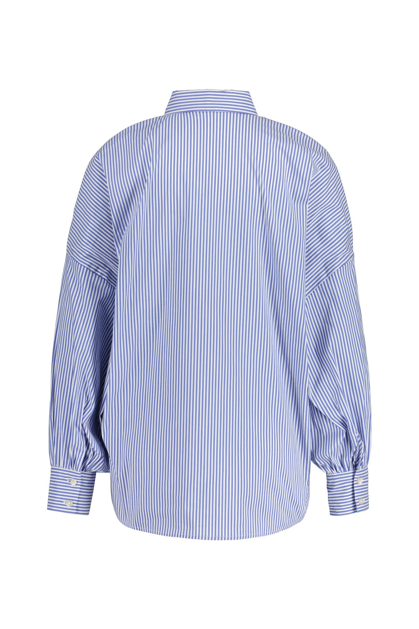 Bluse aus Baumwollmix - 680 - Blau