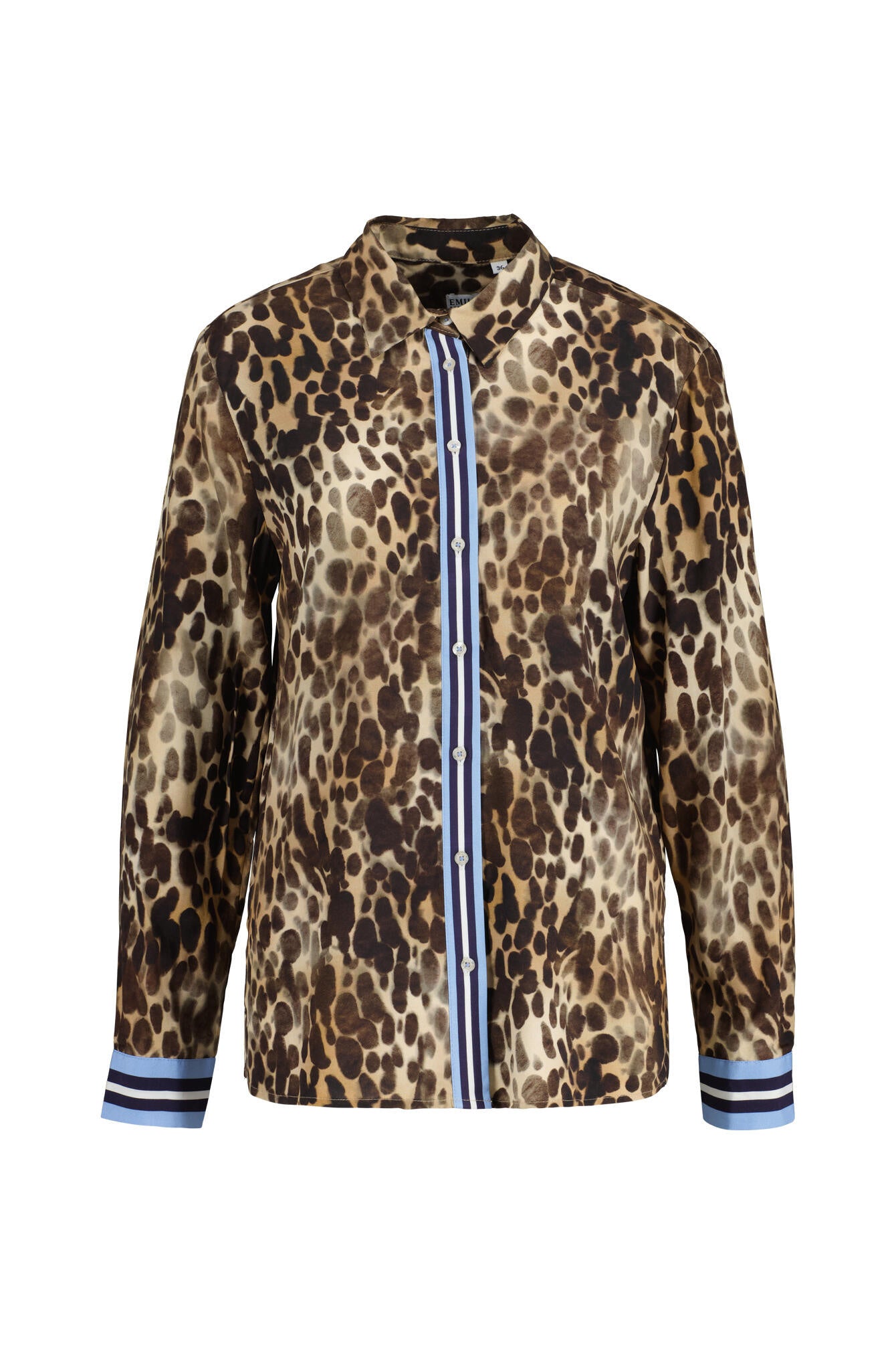 Bluse aus Viskose - 790 - Braun