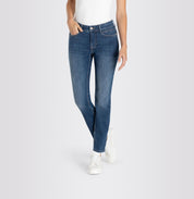 Jeans ANGELA Slim Fit - D586 simple wash - Blau