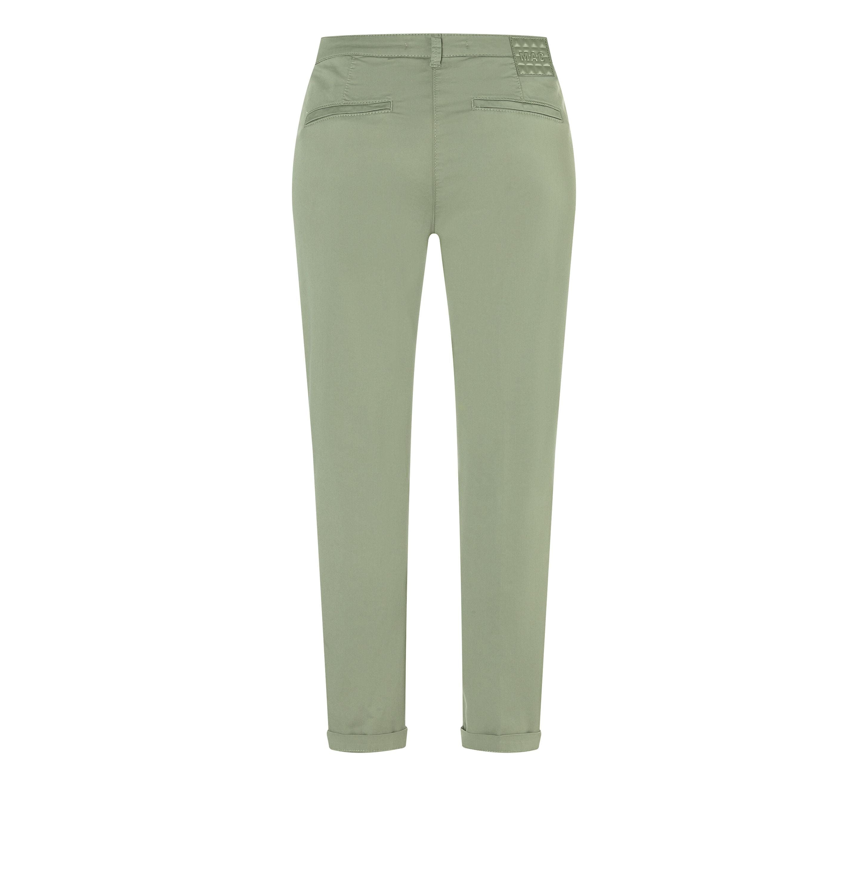 Chinohose Slim Fit - 343R dried rosemary PPT - Grün