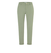 Chinohose Slim Fit - 343R dried rosemary PPT - Grün