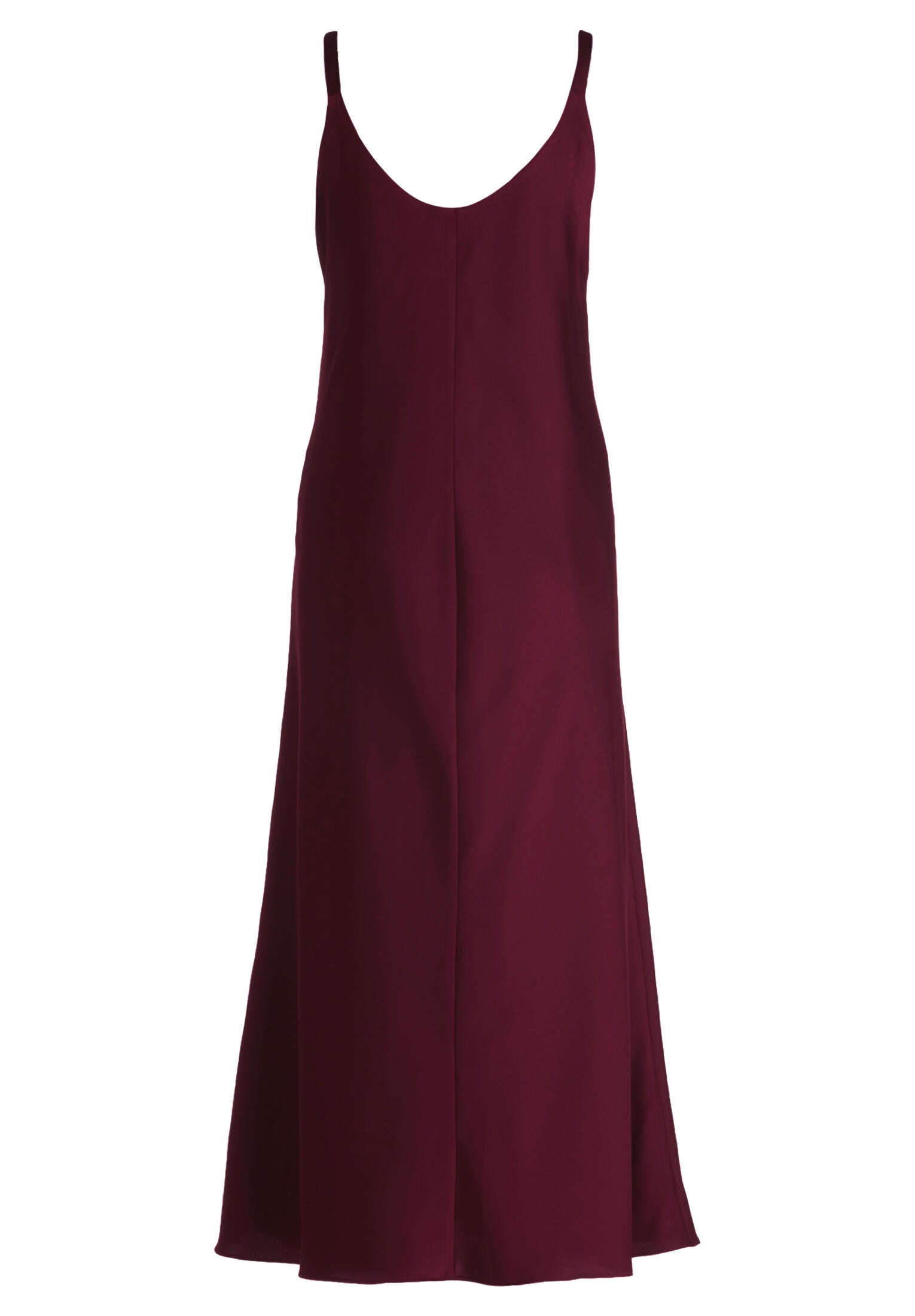 Abendkleid Maxi - 4715-Deep Dahlia - Rot