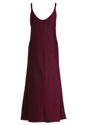 Abendkleid Maxi - 4715-Deep Dahlia - Rot