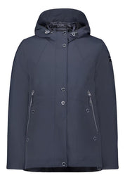 Übergangsjacke mit Kapuze - 8538-Deep Navy - Blau