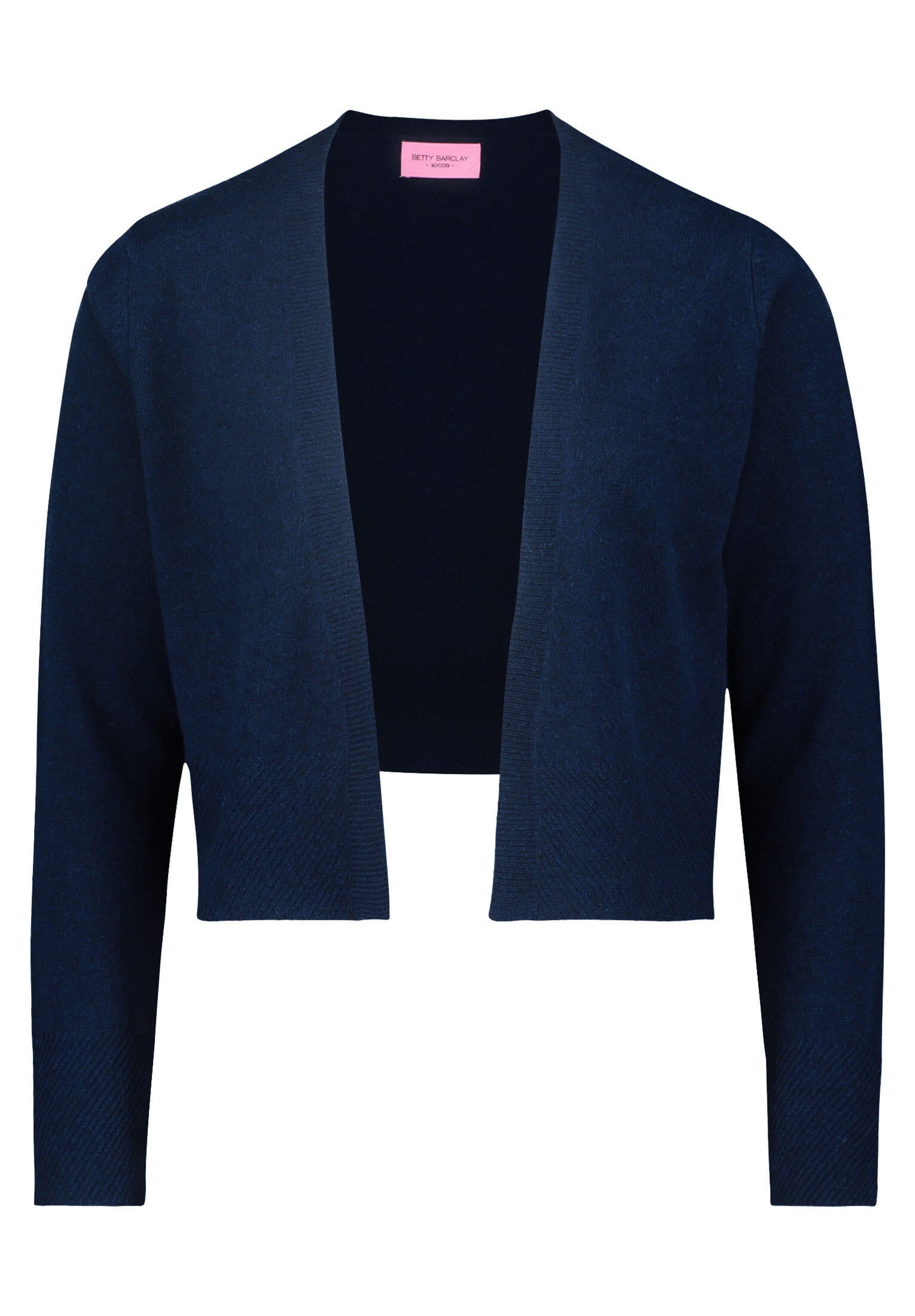 Strickjacke aus Kaschmir - 8345-Dark Sky - Blau