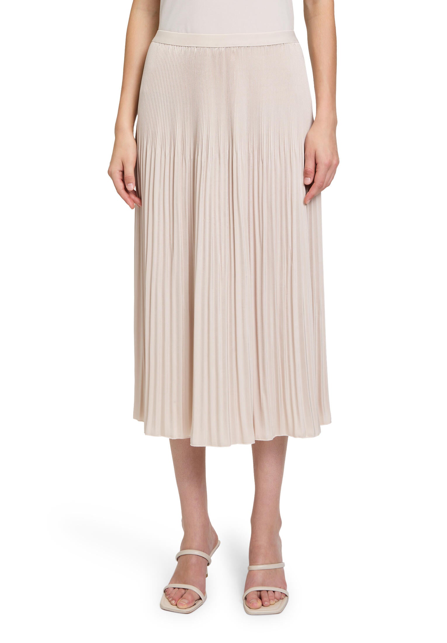 Plisseerock Midi - 1098-Soft Nature - Rosa
