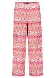 Marlenenhose Relaxed Fit - 4826-Red/Rosè - Pink
