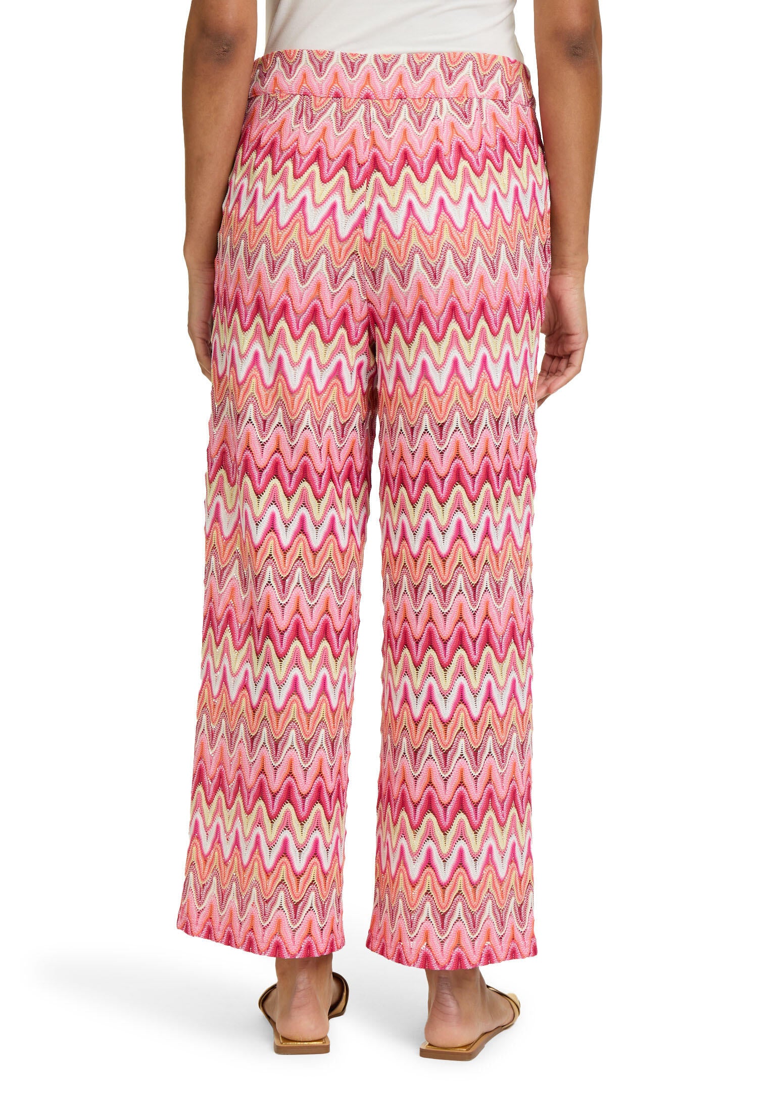 Marlenenhose Relaxed Fit - 4826-Red/Rosè - Pink