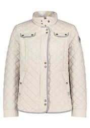 Leichte Steppjacke mit Stehkragen - 9104-Pastel Sand - Beige