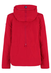 Übergangsjacke mit Kapuze - 4130-Ribbon Red - Rot