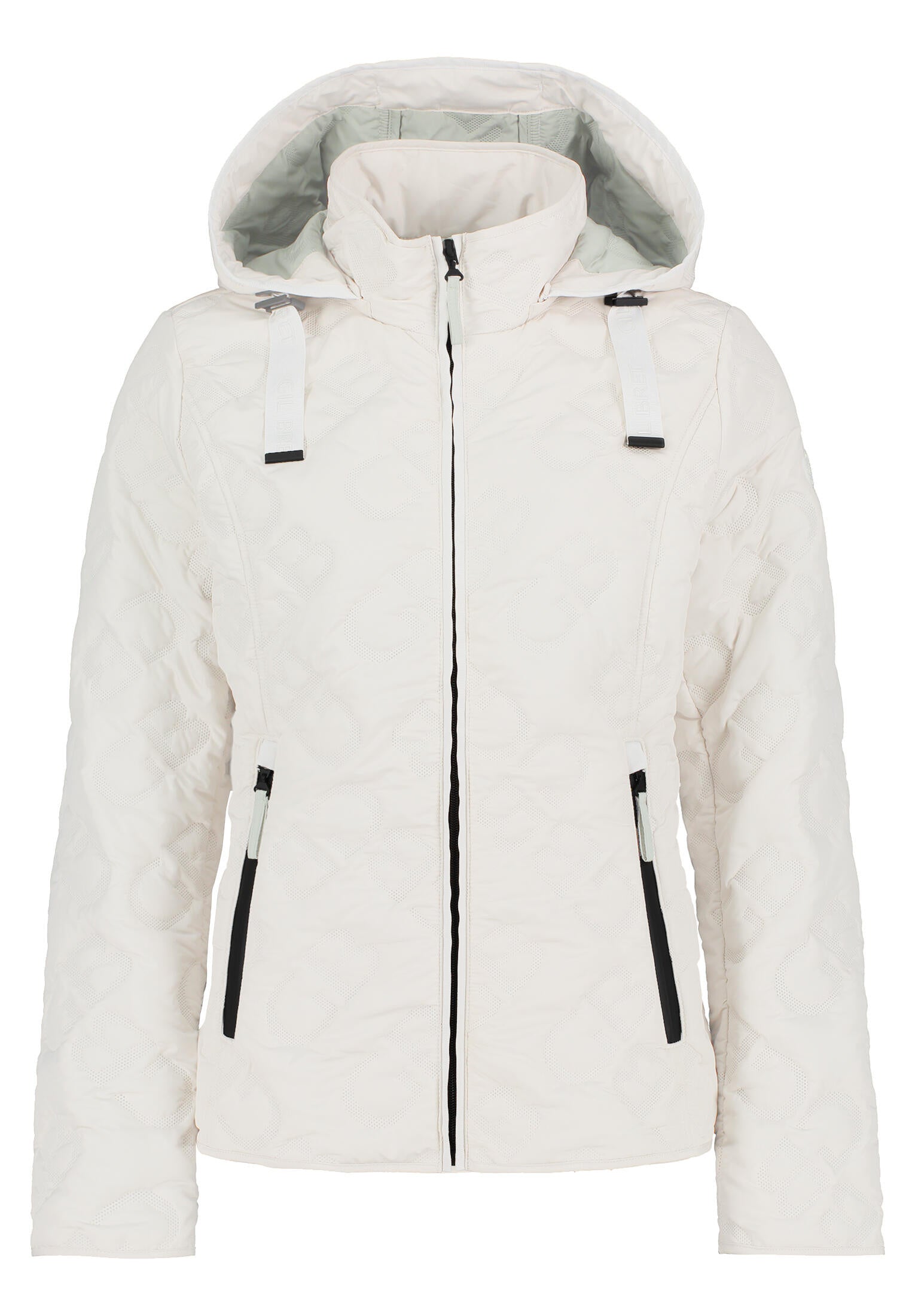 Übergangsjacke mit Kapuze - 1032-White Sand - Beige
