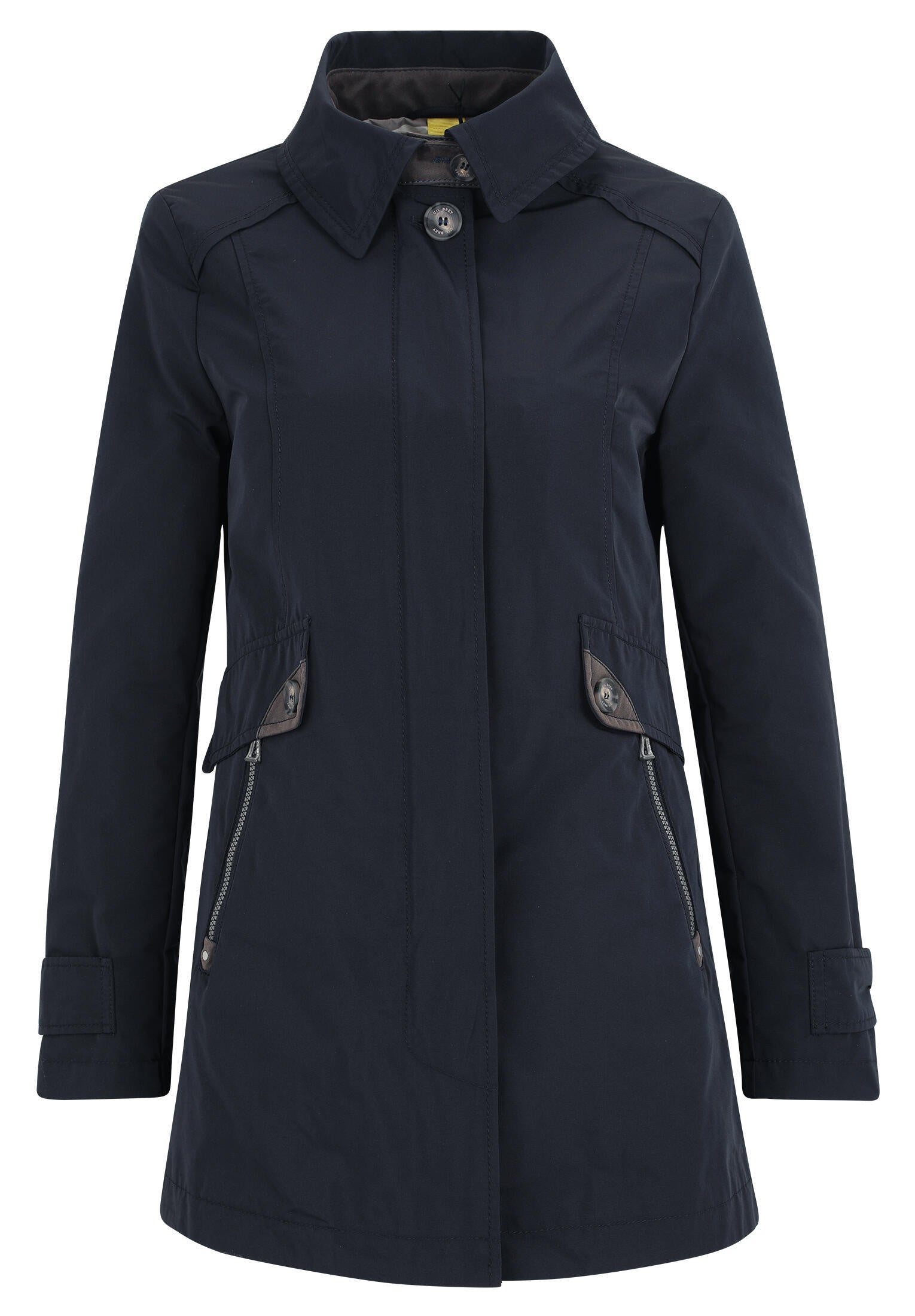 Übergangsjacke mit aufliegendem Kragen - 8538-Deep Navy - Blau
