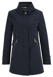 Übergangsjacke mit aufliegendem Kragen - 8538-Deep Navy - Blau