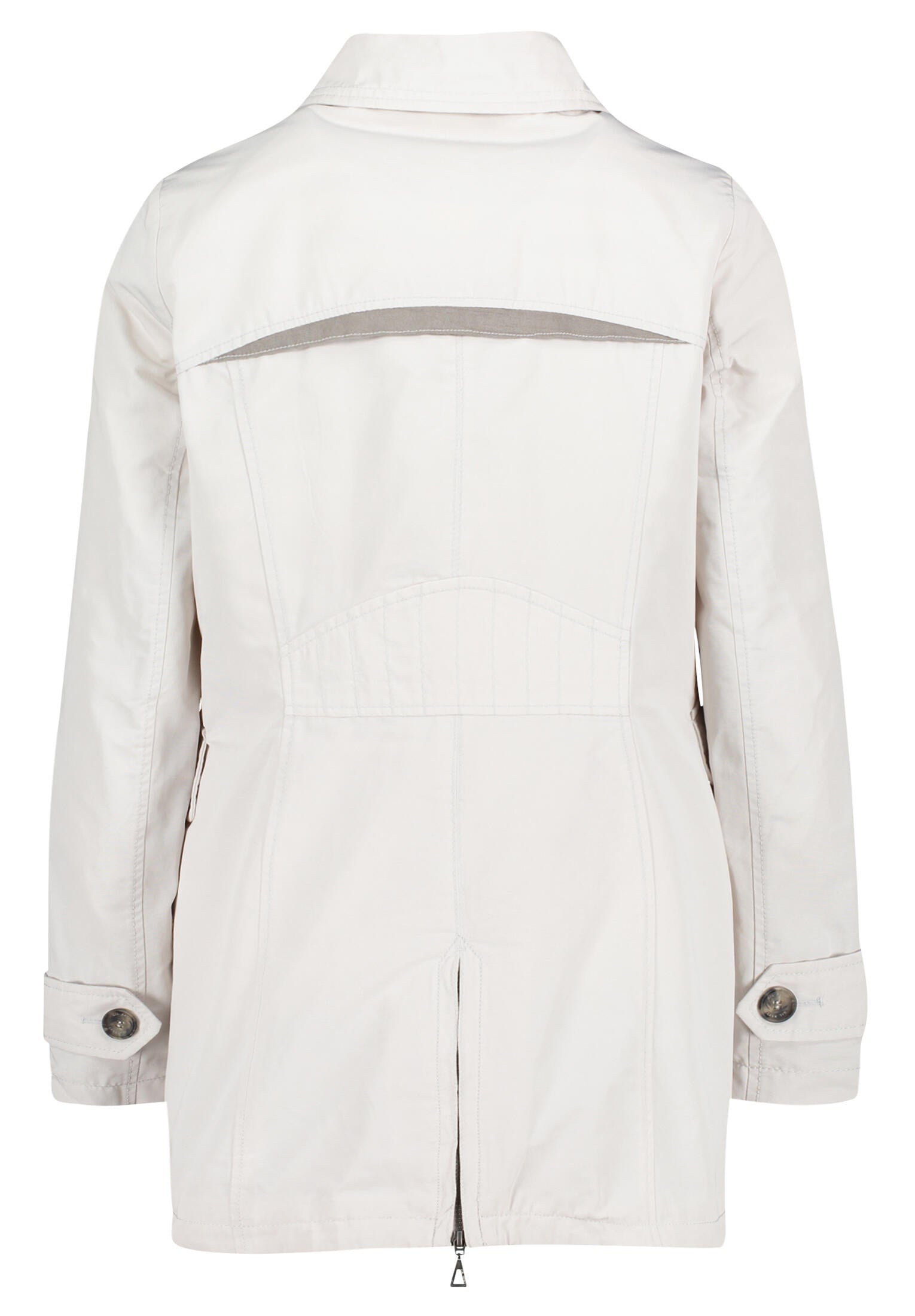 Übergangsjacke mit aufliegendem Kragen - 9000-Wind Chime - Beige
